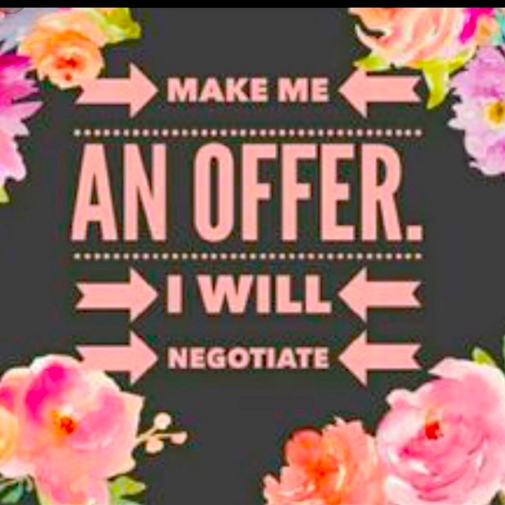Any reasonable offer will be considered 😎